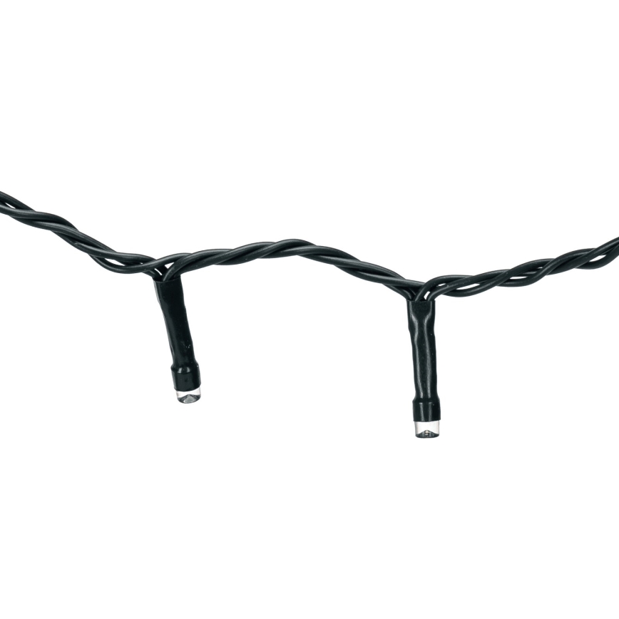 Aigostar - Cadena LED navideña para exterior 200 LED/8 funciones 13m IP44 blanco cálido