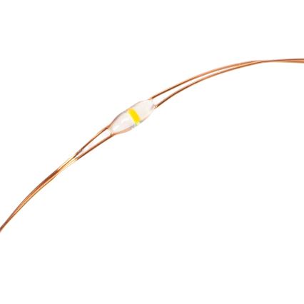 Aigostar - Guirnalda solar LED 100 LEDs/8 funciones, 12 m, 800 mAh, IP65, blanco cálido