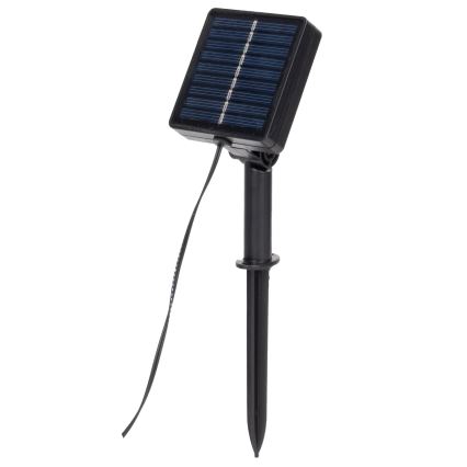 Aigostar - Cadena solar LED 60xLED/4m IP65 300 mAh blanco cálido oliva