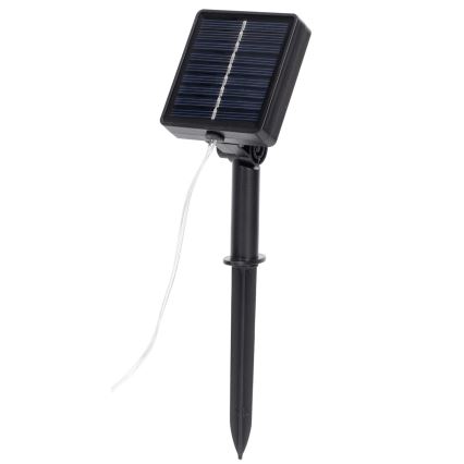 Aigostar - Cadena solar LED 70xLED/4x1m IP65 300 mAh blanco cálido hiedra