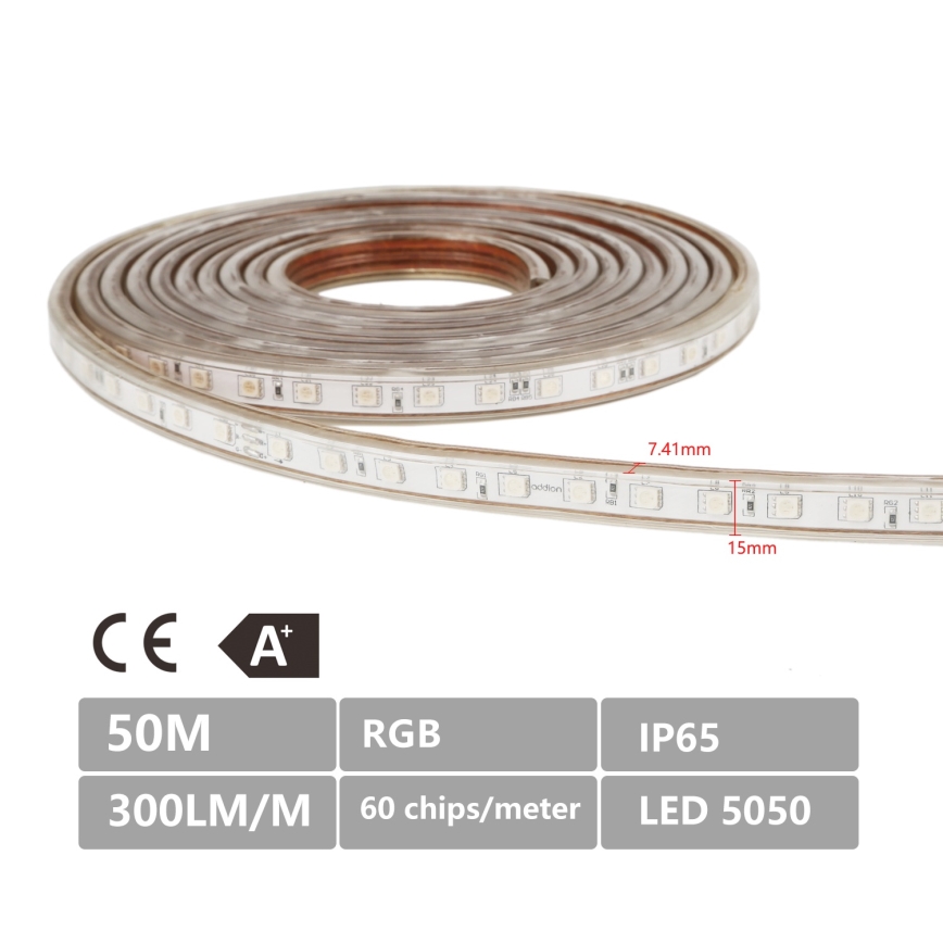 Aigostar - Cinta LED para exterior 50m LED/350W/230V 3000K IP65