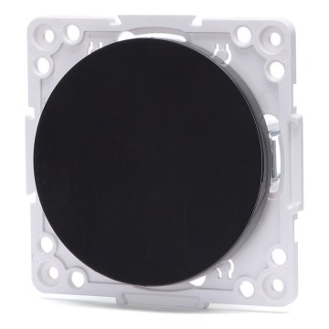 Aigostar - Conmutador cruzado sin marco n.º 7 negro