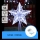 Aigostar - decoración navideña LED 16xLED/3xAA estrella en blanco frío