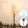 Aigostar - Decoración solar LED 152xLED/3,8m IP65 1200 mAh árbol blanco cálido