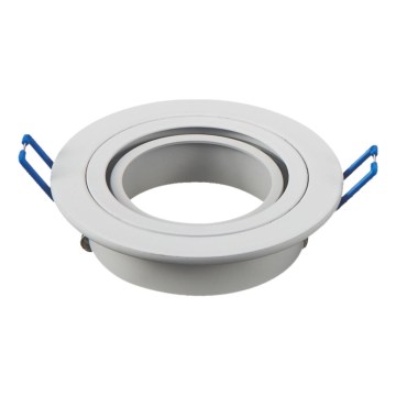 Aigostar - Embellecedor para luminaria empotrada GU10, diámetro 9,1 cm, blanco