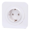 Aigostar - Enchufe de pared con marco SCHUKO 250V blanco