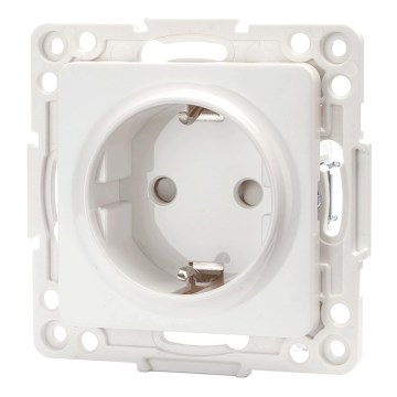 Aigostar - Enchufe doméstico sin marco SCHUKO 250V blanco
