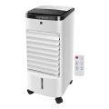 Aigostar - Enfriador de aire 60W/230V blanco/negro + mando a distancia