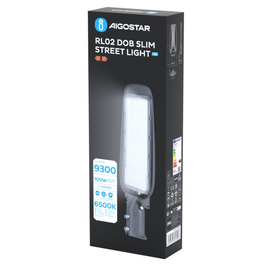 Aigostar - Farola LED SLIM/100W/230V 6500K IP65