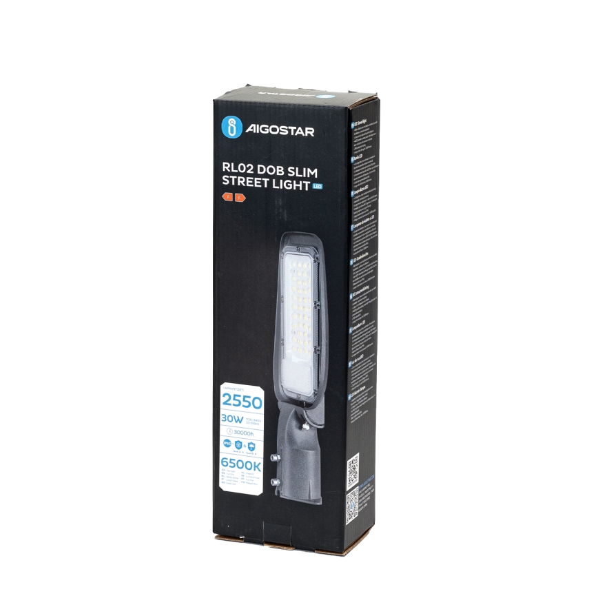 Aigostar - Farola LED SLIM/30W/230V 6500K IP65