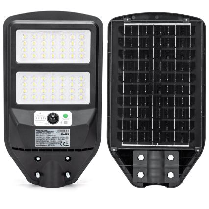 Aigostar - Farola solar LED con sensor LED/70W/3,2V 4000mAh IP65 6500K + control remoto