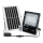 Aigostar - Foco solar LED RGB regulable LED/100W/3,2V IP66 + mando a distancia