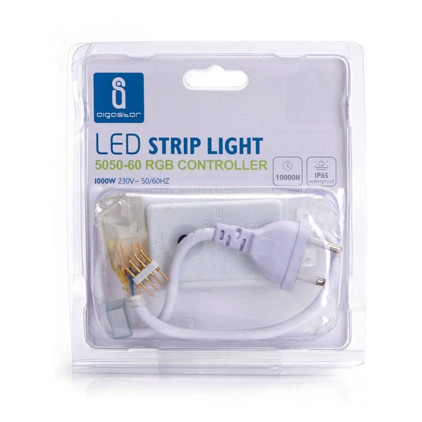 Aigostar - Fuente de alimentación para tiras LED 1000W/230V blanca