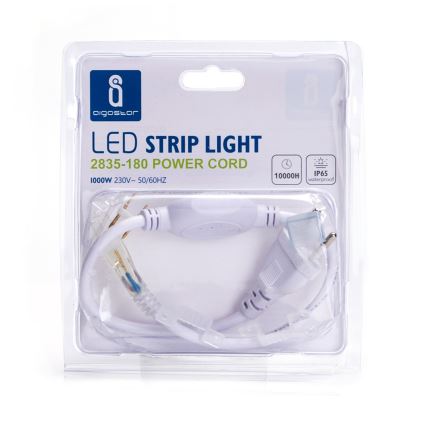 Aigostar - Fuente de alimentación para tiras LED 1000W/230V blanca