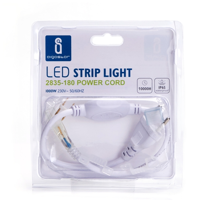 Aigostar - Fuente de alimentación para tiras LED 1000W/230V blanca