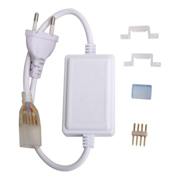 Aigostar - Fuente de alimentación para tiras LED de 1000W/230V, blanca