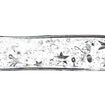 Aigostar - Guirnalda LED de Navidad 100xLED/3xAA 10 m, blanco cálido, plateada