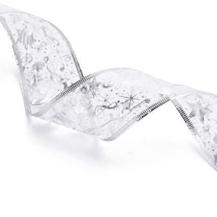 Aigostar - Guirnalda LED de Navidad 100xLED/3xAA 10 m, blanco cálido, plateada