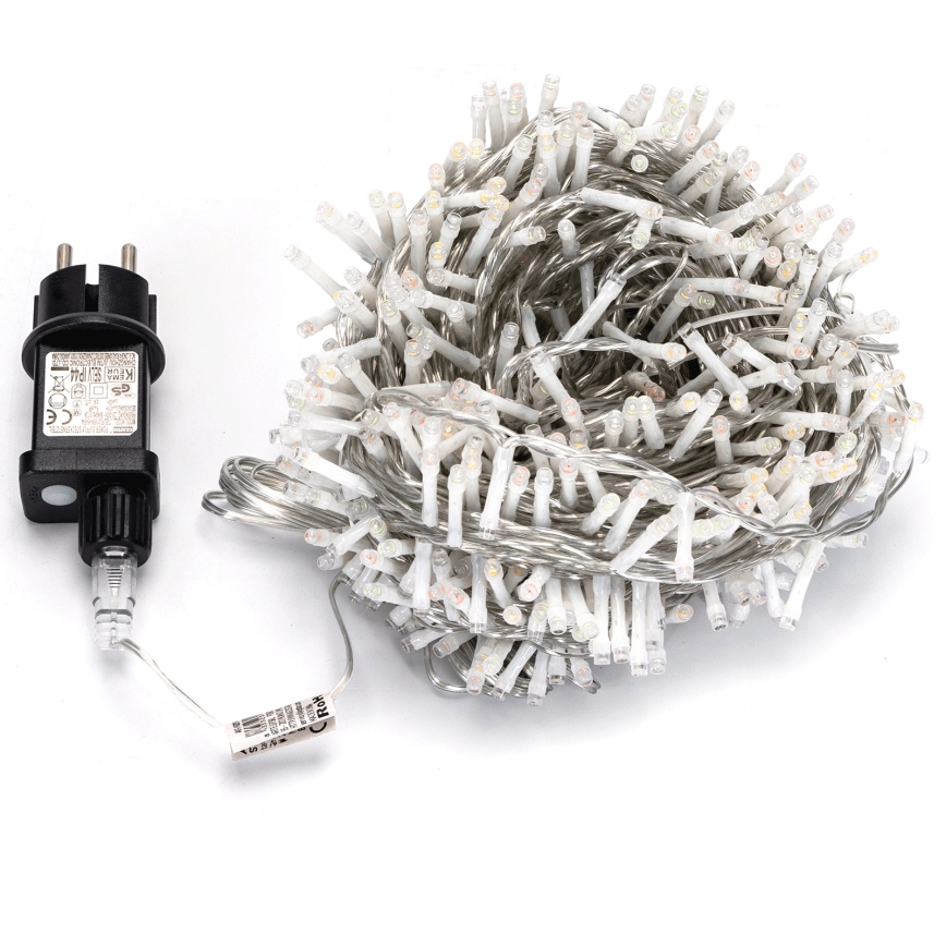 Aigostar - Guirnalda LED para exterior, 600 LEDs, 8 modos, 30 m, IP44, multicolor