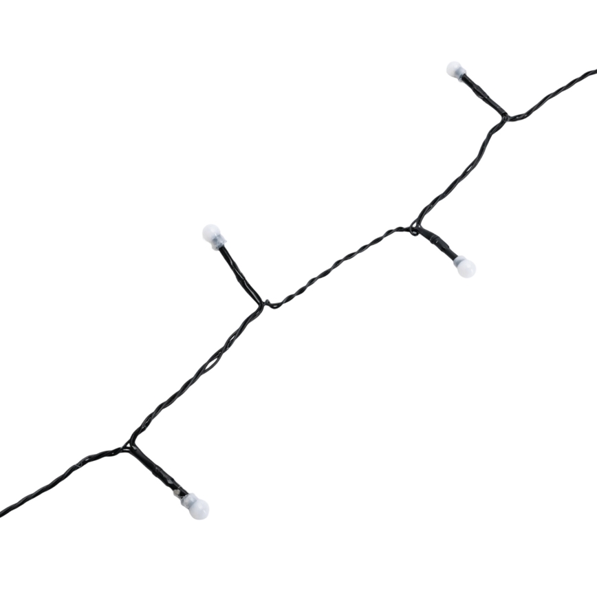 Aigostar - Cadena decorativa LED para exterior 100xLED/8 funciones 10 m IP44 blanco cálido