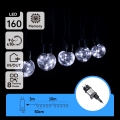 Aigostar - Guirnalda decorativa LED para exterior 160 LEDs 10 m IP44 blanco frío
