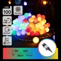Aigostar - Guirnalda decorativa LED para exteriores, 100 LEDs, 8 funciones, 10 m, IP44, multicolor