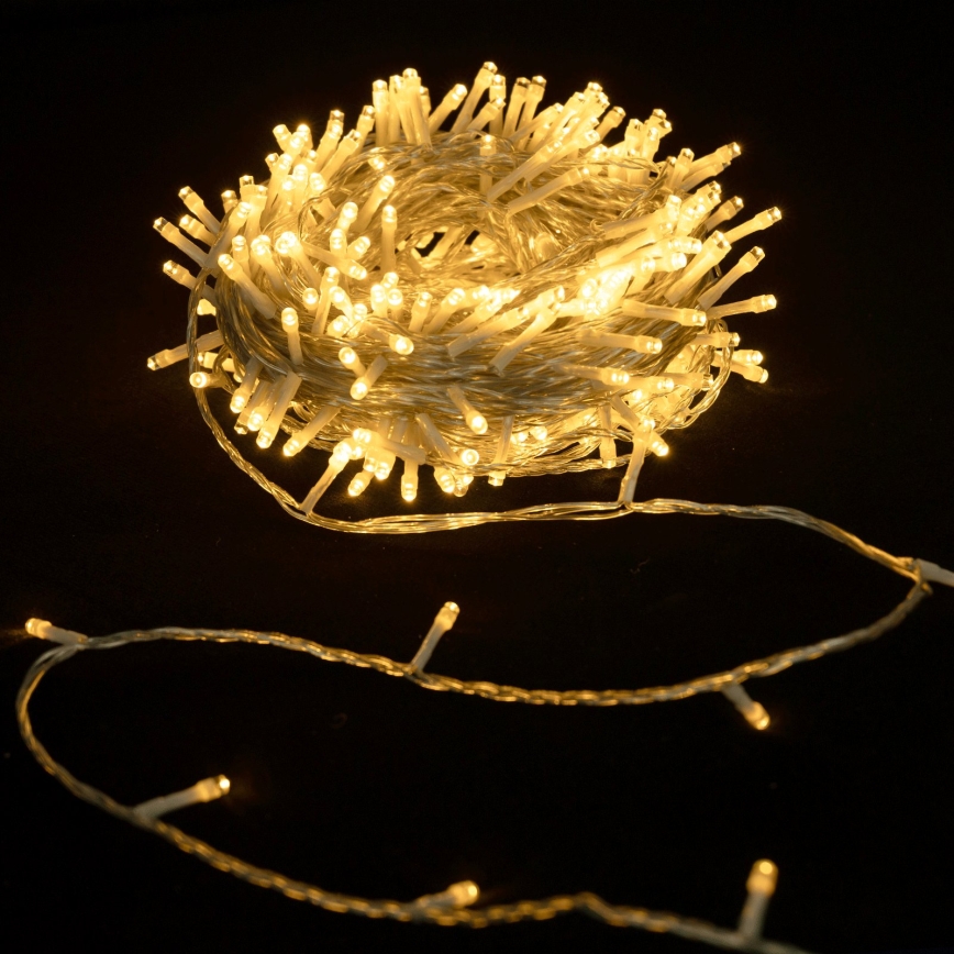 Aigostar - Guirnalda LED de Navidad 30xLED/3xAA 3,3m blanco cálido