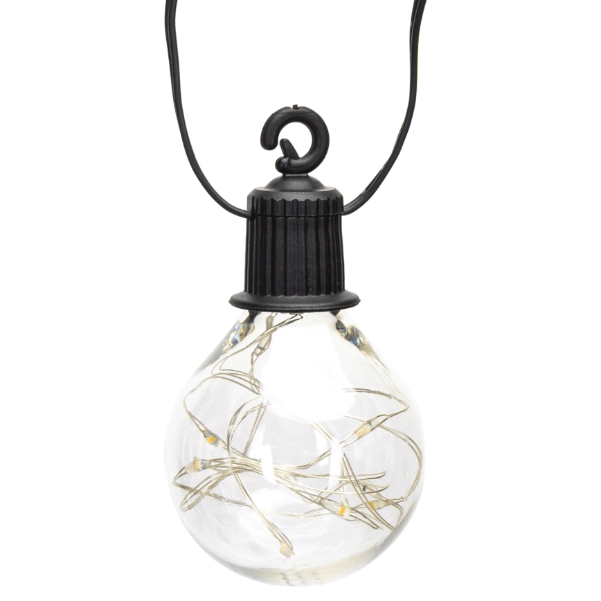 Aigostar - Guirnalda decorativa LED para exterior 160 LEDs 10 m IP44 blanco frío