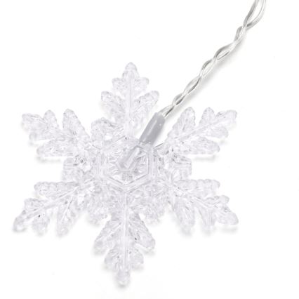 Aigostar - Guirnalda LED para exterior, 120 LEDs/8 funciones, 3x0,7m, IP44, blanco cálido + mando a distancia
