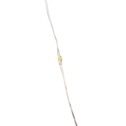 Aigostar - Guirnalda LED para exterior 150xLED/8 funciones 3xAA 15,3m IP44 blanco cálido
