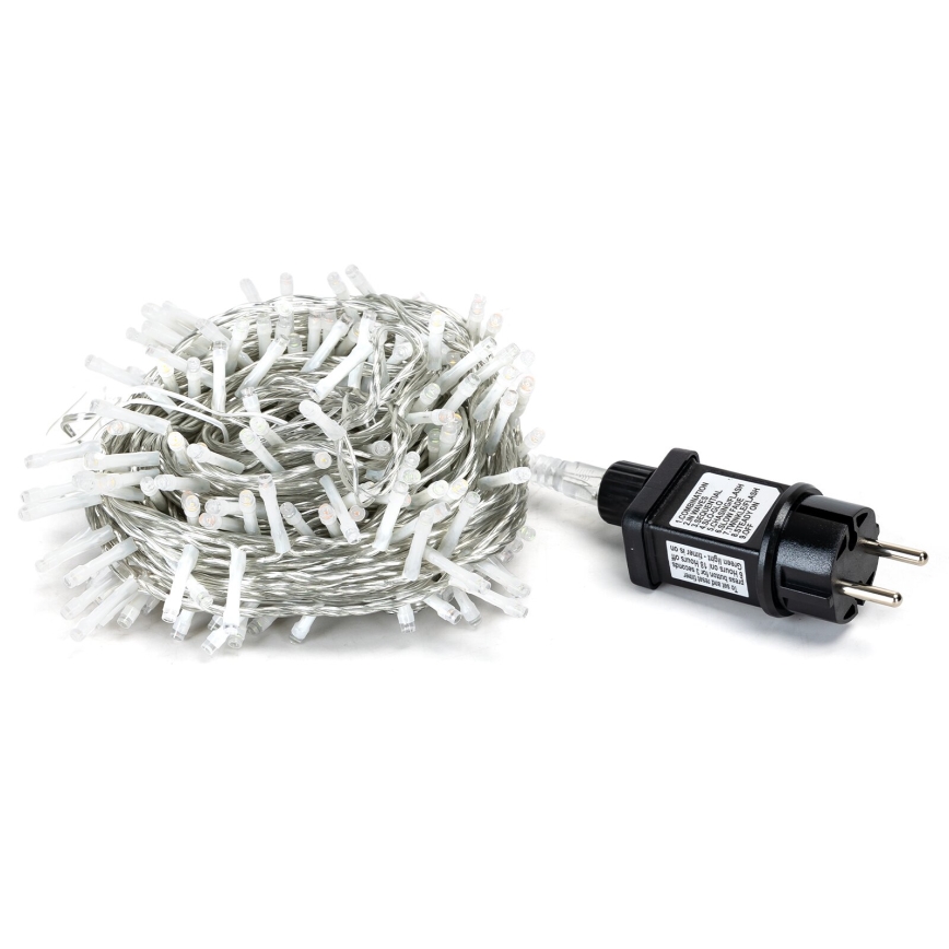 Aigostar - Guirnalda LED para exterior 200 LEDs/8 funciones 23 m IP44 multicolor