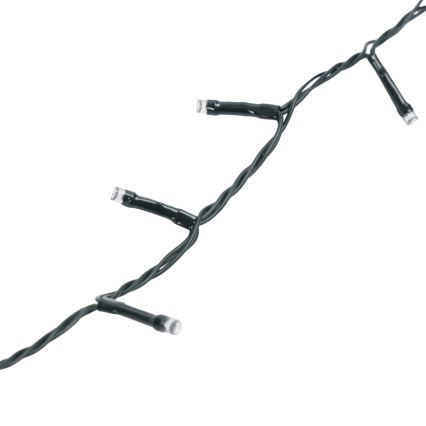 Aigostar - Guirnalda LED para exterior, 500 LED, 8 modos, 53 m, IP44, blanco frío