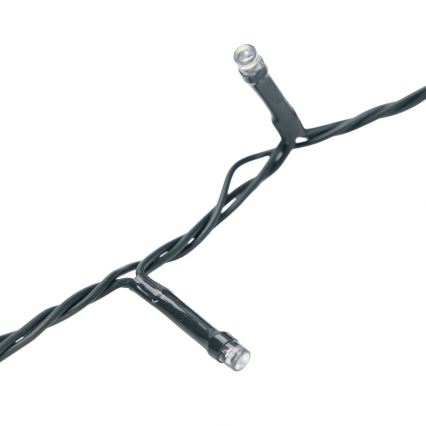 Aigostar - Guirnalda LED para exterior, 500 LED, 8 modos, 53 m, IP44, blanco frío