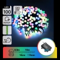 Aigostar - Guirnalda navideña LED para exterior 100xLED/8 funciones 10,3m IP44 multicolor