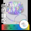 Aigostar - Guirnalda navideña LED para exterior 100xLED/8 funciones 3xAA 10,3m IP44 multicolor