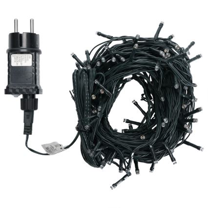 Aigostar - Guirnalda navideña LED para exterior 150 LEDs/8 funciones, 18 m, IP44, multicolor