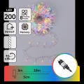 Aigostar - Guirnalda navideña LED para exterior 200xLED/8 funciones 13m IP44 multicolor
