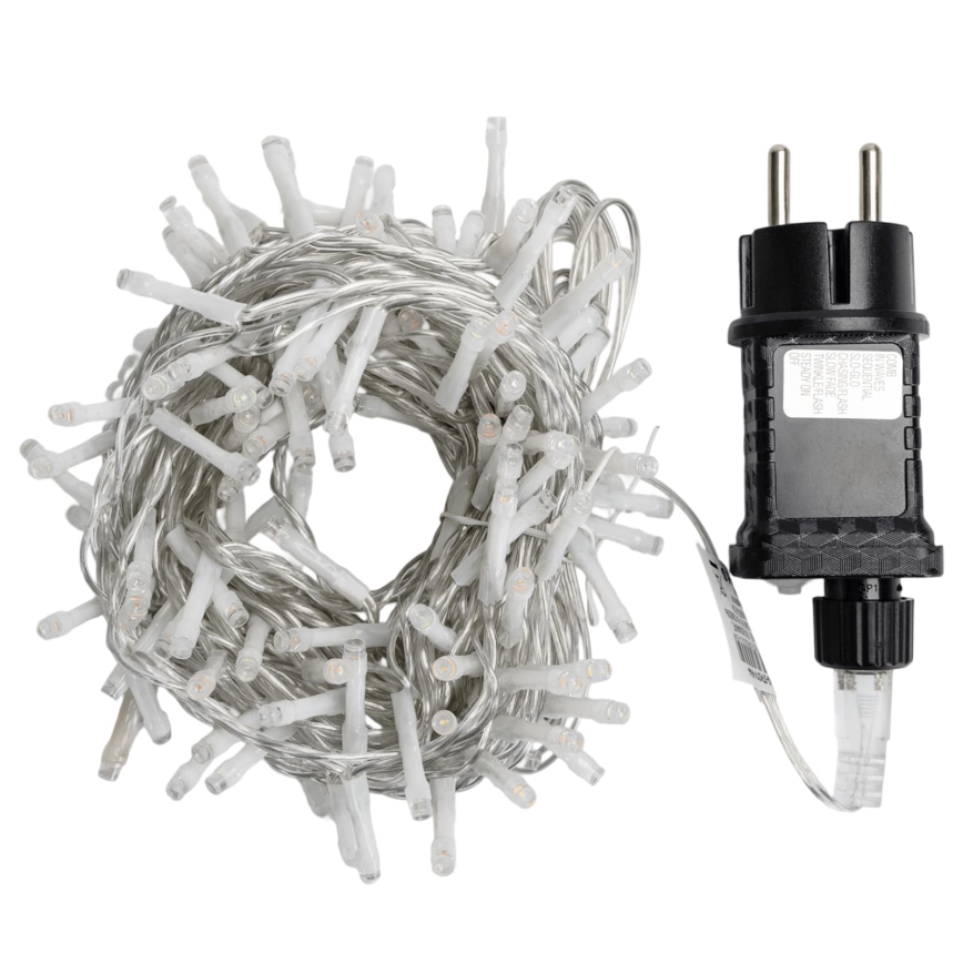 Aigostar - Guirnalda navideña LED para exterior 200xLED/8 funciones 13m IP44 multicolor