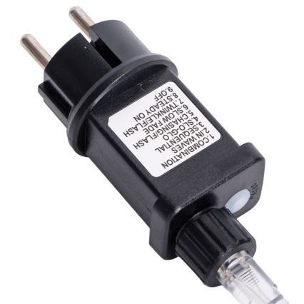Aigostar - Guirnalda navideña LED para exterior 900 LEDs/8 funciones 6m IP44 multicolor