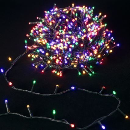 Aigostar - Guirnalda navideña LED para exterior, 300 LEDs, 30 m, IP44, multicolor