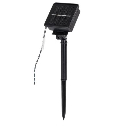 Aigostar - Guirnalda navideña solar LED 100xLED/8 funciones 8x0,6m 800 mAh IP65 multicolor