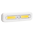 Aigostar - Iluminación LED para armario con sensor de movimiento LED/3xAAA 3000K blanco