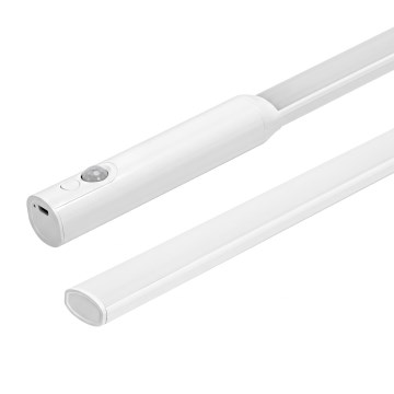 Aigostar - Iluminación LED para armario con sensor de movimiento LED/5W/5V 1800 mAh 5700K blanca