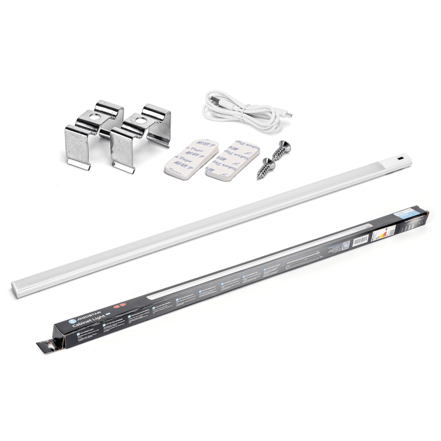 Aigostar - Iluminación LED para armario con sensor de movimiento LED/6W/5V 5700K blanco
