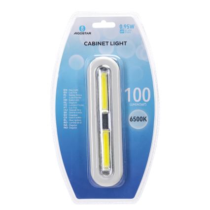 Aigostar - Iluminación LED para armario LED/3xAAA 6500K blanca