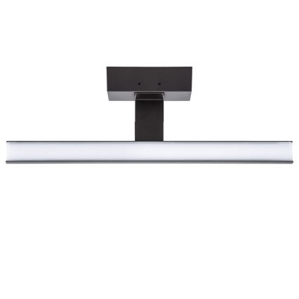 Aigostar - Iluminación LED para espejo de baño LED/8W/230V 4000K 40 cm IP44 negra