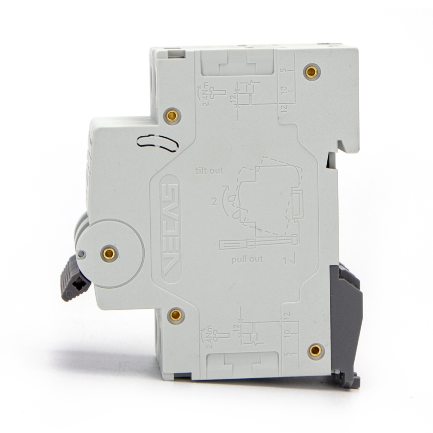Aigostar - Interruptor automático bipolar 2P-50A-C 230-400V