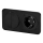 Aigostar - Interruptor doble n.º 5 y enchufe SCHUKO 230 V con marco negro