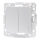Aigostar - Interruptor doble sin marco n.º 6+6 blanco