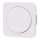 Aigostar - Interruptor sencillo con marco n.º 6, blanco